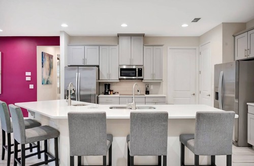 West Kissimmee House | 11br Sleeps 24 Theater Pool Spa Waterpark