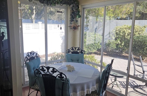 Belle Aire House | 2 bdr/2 bth Courtyard Villa in The Villages w/Cart Lake Sumter Spanish Springs