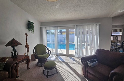 Sandpiper Forest House | 2 bed, 2 bath home in Ormond by the Sea w/private pool. Easy walk to the beach