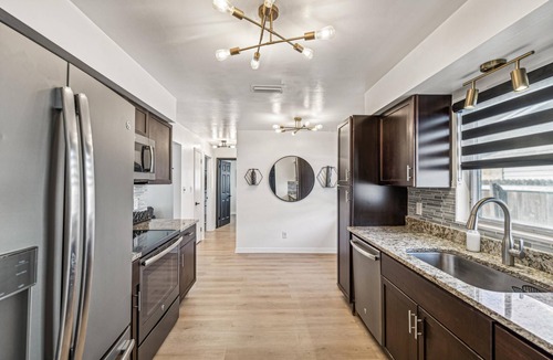 Disston Heights House | 2 Bedroom Modern Home w/large fenced yard near Mall and Beaches.