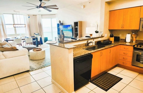 East Ocean Ave Condo | 2-Br Intracoastal Bliss w/Marina and water views!