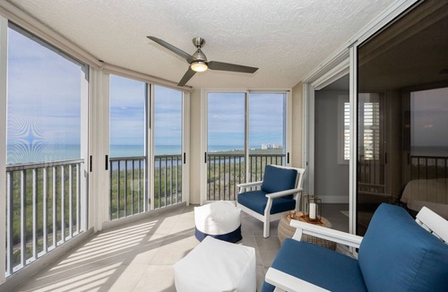 Pelican Bay Condo | 20th Floor 3BR Luxury Condo, Stunning Gulf Views, New Pool, Gym & Social Rooms