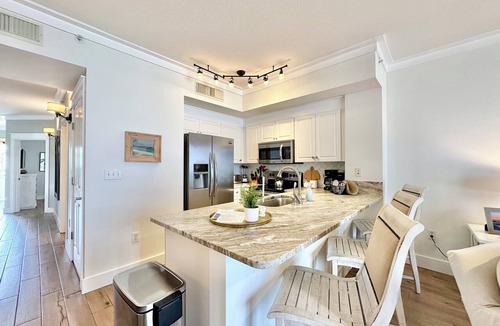 West Panama City Beach Condo | $2232 July 31-Aug7~ 1st Floor! Directly on Beach@CELADON~2 Private Pkg Spaces ~ FREE Beach Service!