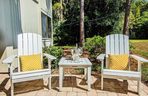 Wesley Chapel Condo | 2BR Ground Floor Golf Retreat | King Suite | Saddlebrook | Optional Amenities | Golf Course Views