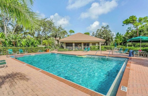 Bonita Bay Condo | 2nd-floor condo with private beach access, lanai, and access to heated pool
