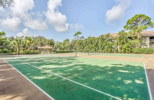 Bonita Bay Condo | 2nd-floor condo with private beach access, lanai, and access to heated pool