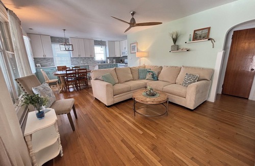 Brigantine Cottage | 3 bedroom, family-friendly, beach retreat only 1 block to the beach or bay