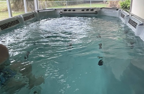 River Park House | 3 bedroom home, pool table, Spa and endless swimming and exercise pool
