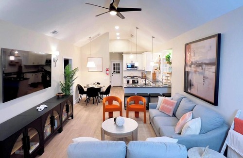 Long Branch House | 3BR BEACH HOUSE~ 5 minute stroll to Beach & Private Outdoor entertainment Area