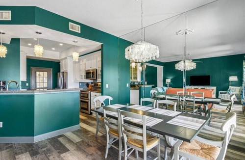 American Beach House | 3BR Luxury Oceanfront Condo - Pool - Gated Complex