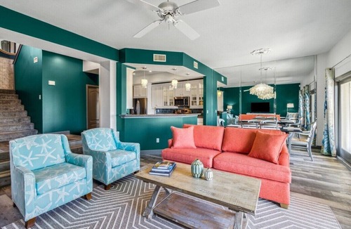 American Beach House | 3BR Luxury Oceanfront Condo - Pool - Gated Complex