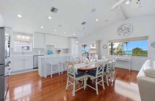 Palm Island House | 4BR Gulf-view pool home on Palm Island, sleeps 10, Boat Dock