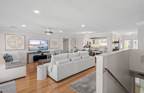Holiday Isle House | 4BR Waterfront Home with Private Pool + Lake Views | Safe Harbor