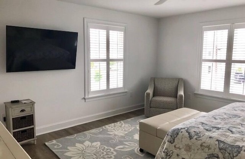 Stone Harbor House | 5 bedroom, 3 bath home located just 6 houses to the beach. The property is being totally updated with new kitchen,