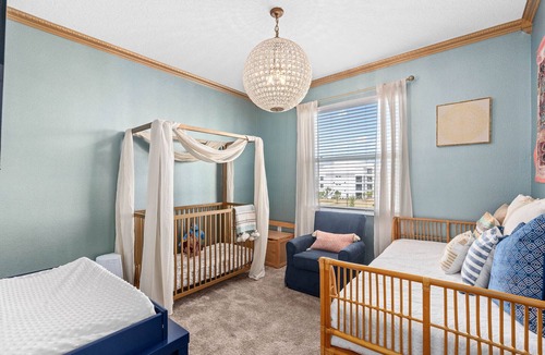 Kissimmee Resort | 5 Mins to Disney, Large Corner 3BR Princess Jasmine Moroccan Luxury Suite