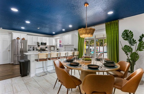 Trailer Estates House | 5BR, HtdPool, Pickleball, FootPool, 8 min to Beach