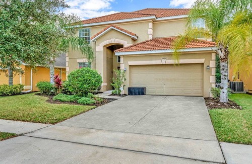 Veranda Palms Villa | 5BR Retreat Close to Disney, Private Pool and Game Room for Family Fun