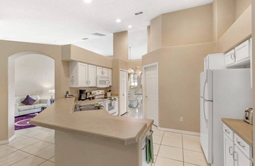 Orange Tree Villa | 6 bed near Disney, with conservation views and sun all day on extended deck