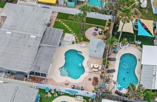 Indian Harbour Beach House | 6-bedroom beach house with pool - 2 blocks from beach, 1 hr from Disney