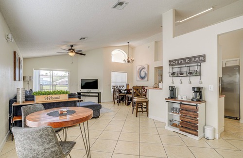 Kissimmee Cottage | 9 Mi to Disney: Home w/Pool Table & Water Views!