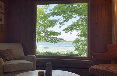 Elk Rapids Resort | A family compound on gorgeous Elk Lake! 5 lakeside cottages to share!