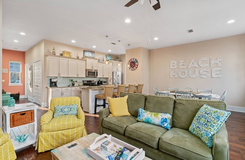 Gulf Place House | Adorable beach house, Just two blocks from the white sandy beach!