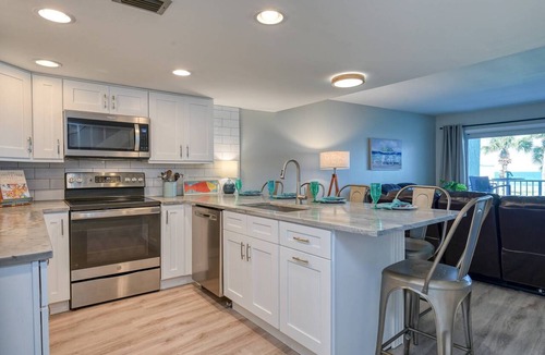 Crescent Beach Condo | Amazing Ocean Sunrise Views! Balcony Overlooks Oceanfront Pool, Beach Access, $300 in Free Tickets
