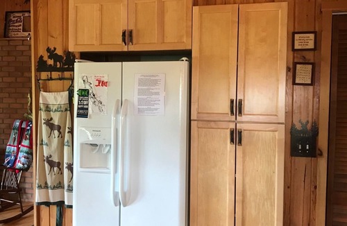 Traverse City Cabin | Authentic Log Cabin on Beautiful Silver Lake in Traverse City MI. Pet Friendly!