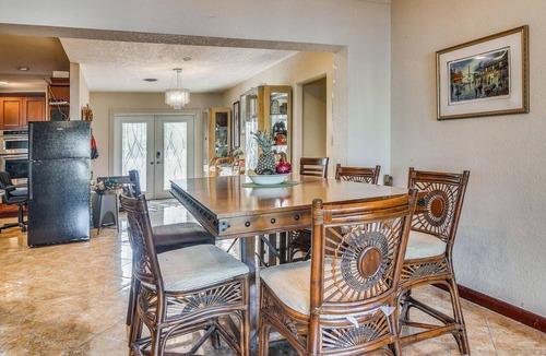 St. Petersburg House | Bayfront St Petersburg Home w/Hot Tub & Dock!