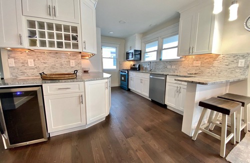 Stone Harbor House | Beach Block! Just 6 homes from the beach and across from the quiet and pristine bird sanctuary.