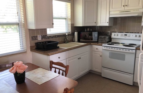 Daytona Beach Shores House | BEACH LIFE! 2 BR 1 BA HOUSE. PARKING/GARAGE. Steps to the BEACH! PET FRIENDLY!