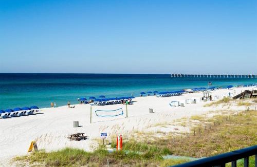 Panama City Beach Apartment | Beachfront, Free beach service, No fees-CC305 Pcb