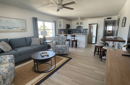 Fort Myers Beach Condo | Beachfront sunny north-end condo, fully renovated and new to the market