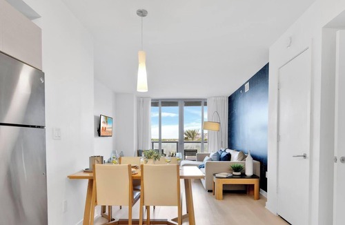 Hallandale Beach Apartment | Beachwalk 1BR with Stunning Intracoastal View