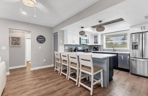 Palm Island House | Beautiful 4-bedroom beach home with dock on private island.