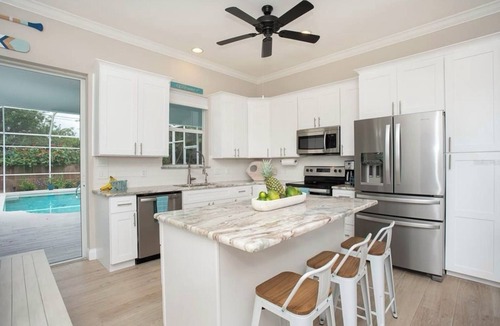 Englewood East House | Beautiful Coastal Style 3 Bed Heated Pool Home close to Englewood Beach
