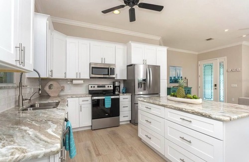 Englewood East House | Beautiful Coastal Style 3 Bed Heated Pool Home close to Englewood Beach