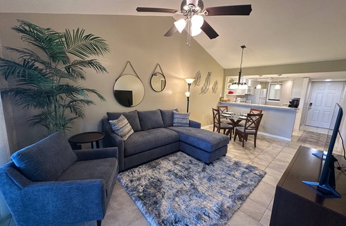 Bonita Bay Condo | Beautiful Condo with Private Beach Access and Golf Course Views