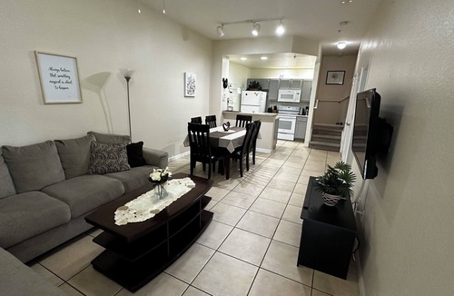 Venetian Bay Villages Condo | Beautiful home! 3 bedrooms, hot tube and pool! Close the parks!