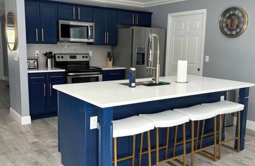 Ocala House | Beautiful home with Screened-In-Optional Heated Pool+Fence+Arcade + Karaoke+BBQ