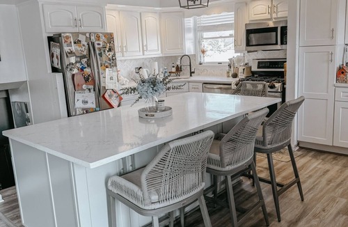 North Massapequa House | Beautiful RYDER CUP home with heated pool outdoor dining/bar just minutes away
