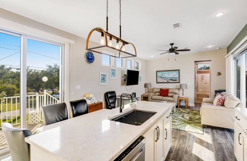 Doctor's Arm House | Beautiful waterfront home with central AC, dock, lovely balcony & patio