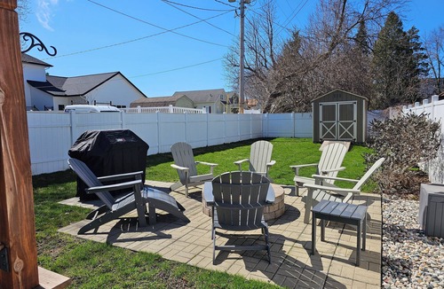 Grand Haven House | Beautifully redone, fenced yard, fire pit, close to the lake