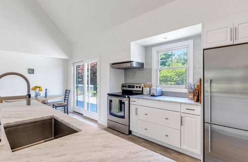 Water Mill House | Beautifully updated Water Mill retreat with a private pool, expansive.