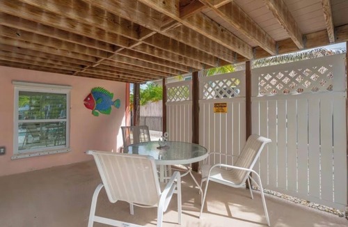 Fort Myers Beach House | Best Location on FMB! AWESOME SALTWATER POOL! WALK EVERYWHERE! 2nd floor unit