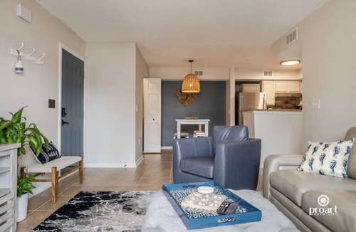 Indian Bayou Condo | Blue Dolphin - 5 minutes from the beach and close to everything!