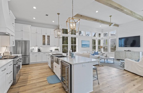 Gulfview Heights House | Blue Mountain Escape with Private Pool, Bikes, and Walkable Beach Access