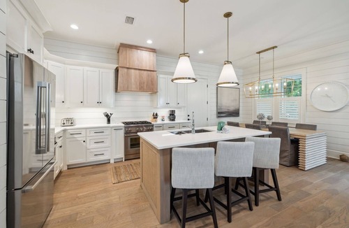 Gulfview Heights House | Blue Mountain Beach Retreat w/Private Pool, Bikes & 6-Seater LSV