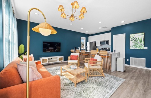 Tampa Heights House | Boho City Escape Sleeps 8 Tampa Heights
