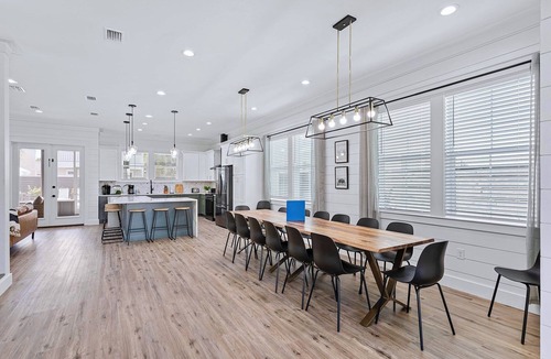 Miramar Beach House | Bougie Buffalo: Private beach steps away, Heated pool, Golf cart, Game room